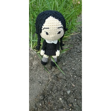 amigurumi Wednesday Addams