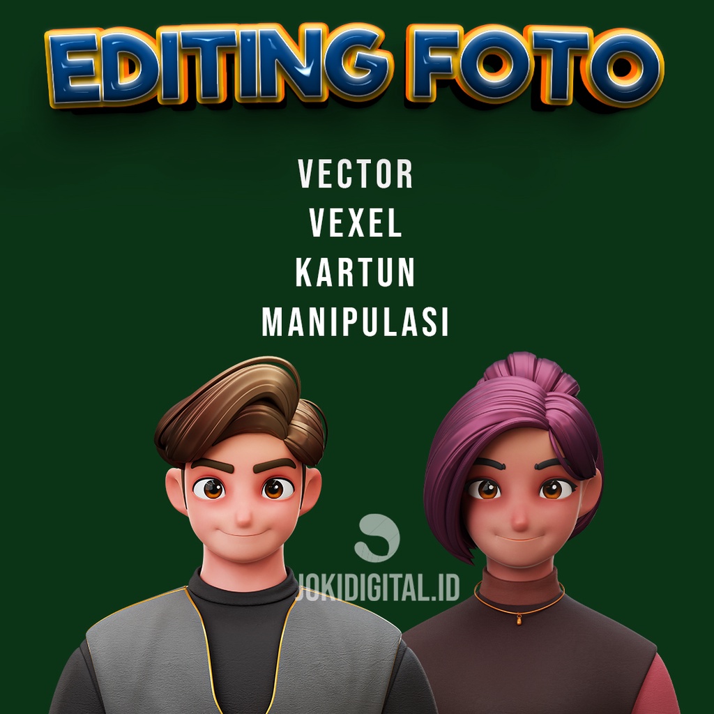 

Seni Ilustrasi Wajah | Editing Foto Profesional | Kartun Wajah | Vexel | Vektor Sticker | Karikatur | Commission Art