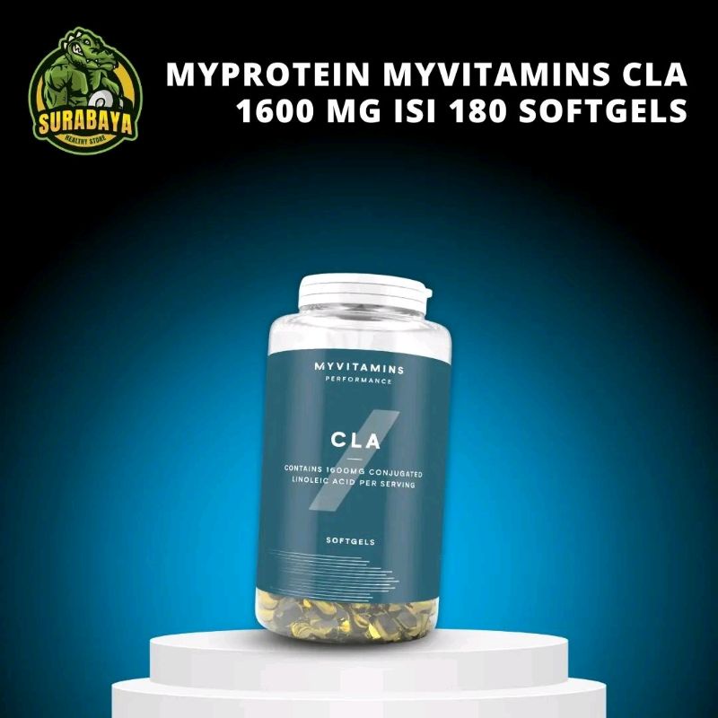 Myvitamins CLA 180 Softgels Fat Burner Managemen Weight Loss Fat Burn Pembakar Lemak Non Stimulant Impact Myprotein My Protein My Vitamin