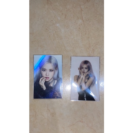 [PHOTOCARAD OFFICIAL BLACKPINK]WAJIB BACA DESKRIPSI Rose the album,Rose benefit withdrama the album