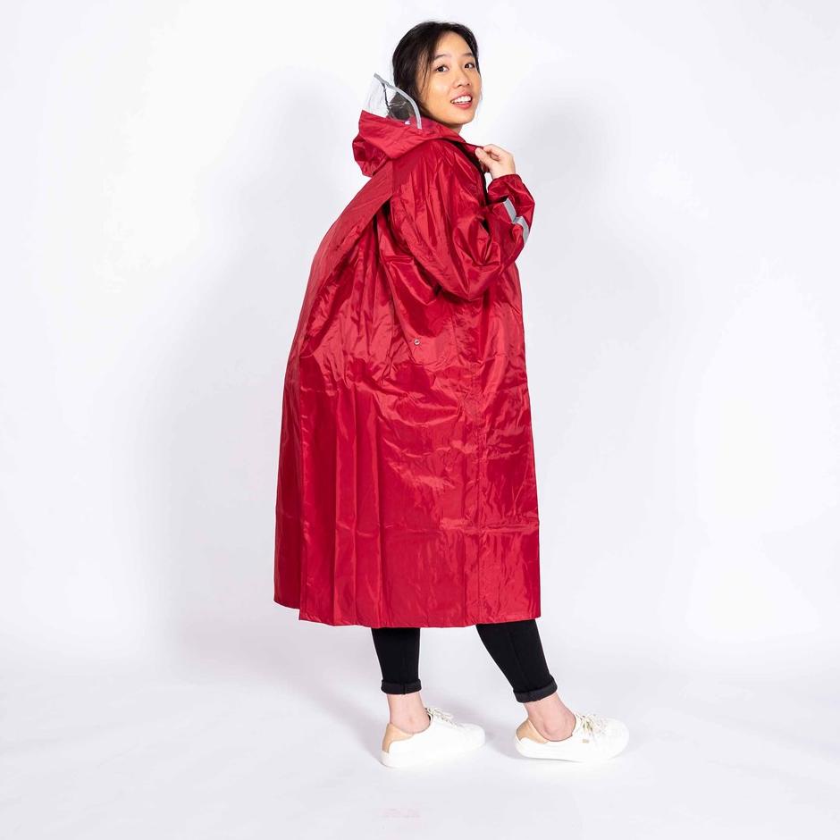 ←✻ Mantel Hujan / Mantel Hujan Wanita / Jas hujan Jumbo / 3 in 1 /Jktumbrella / GRC - Baru