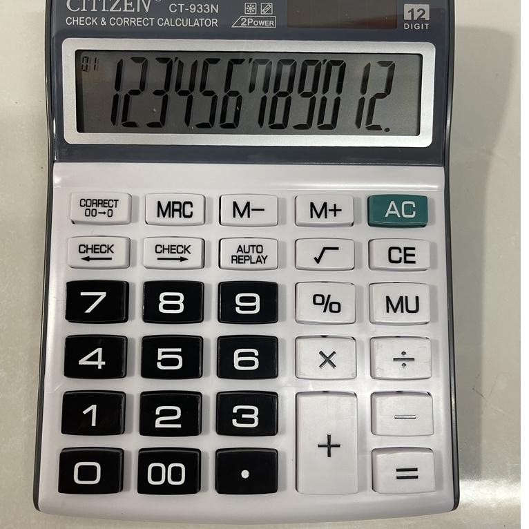 

[S-F1F] »] Kalkulator CT-933N 12 Digit - Calculator Check Dual 2 Power-trending