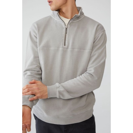 S low half zipper sweatshirt