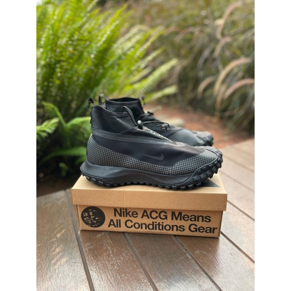 Sepatu Pria Nik* ACG Goretex Fly Mountain Full Black Allblack