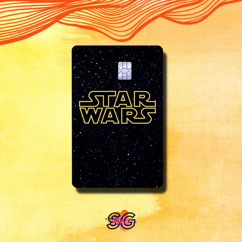 SKIN CARD ATM / STIKER KARTU ATM & E-MONEY STAR WARS SERIES