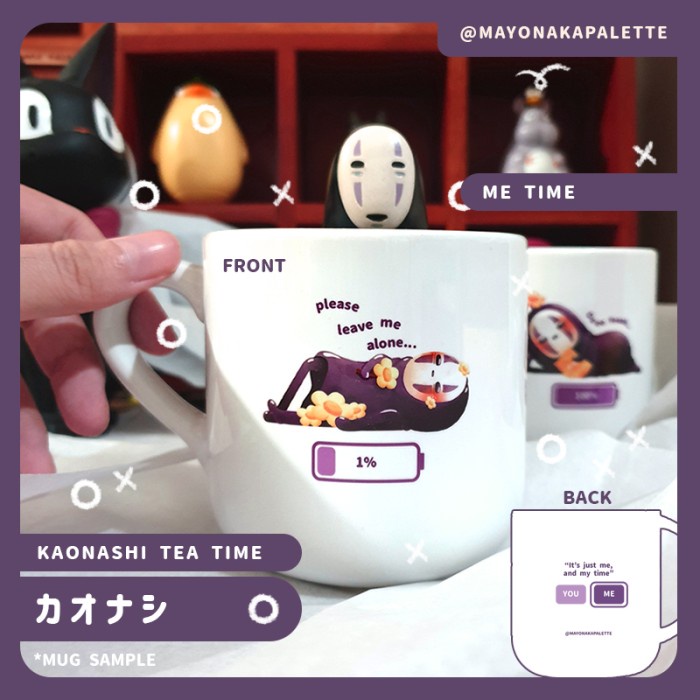 

KAONASHI TEA TIME ( GHIBLI MUG )