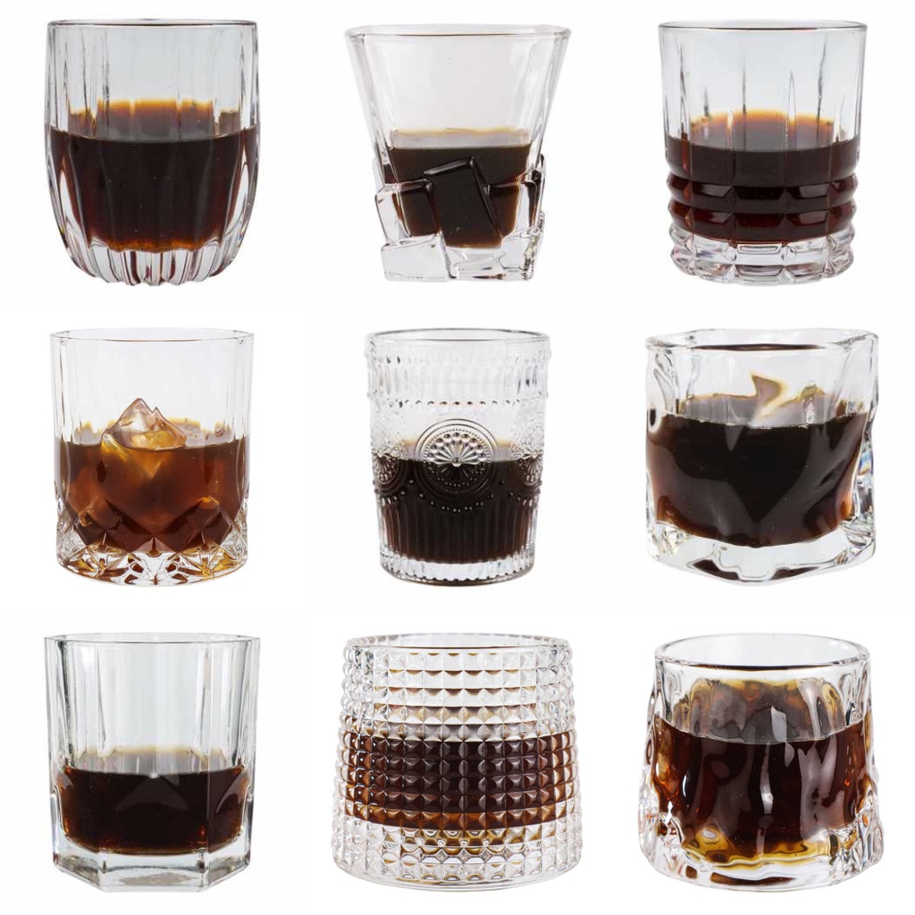 Jual Gelas Cangkir Kaca Mini Kecil Air Minum Kopi Spinning Glass Cup ...