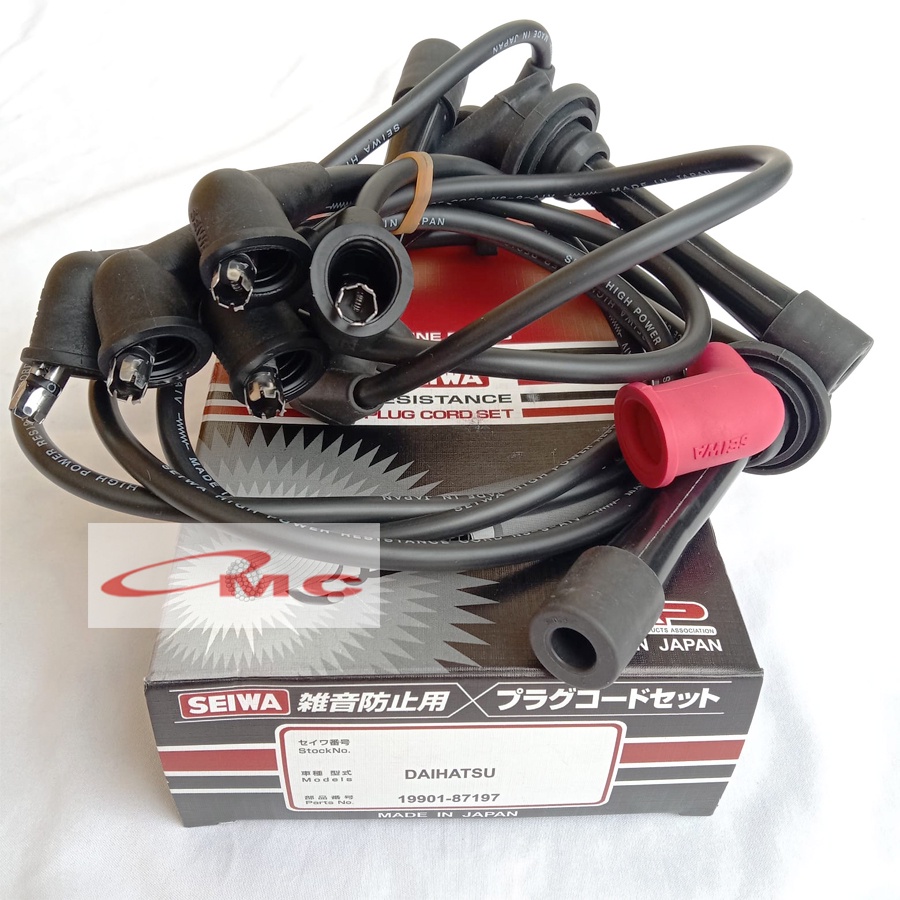 Kabel Busi Daihatsu Taruna Zebra Suzuki Esteem 19901-87197-SEIWA