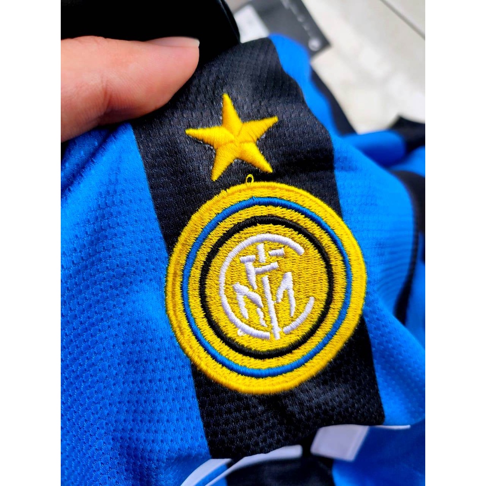 Jersey Baju Bola Retro Inter Home 1998 1999 Grade Ori