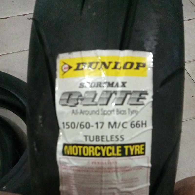 ban Dunlop q-lite import ring 17 ukuran 150-60/17