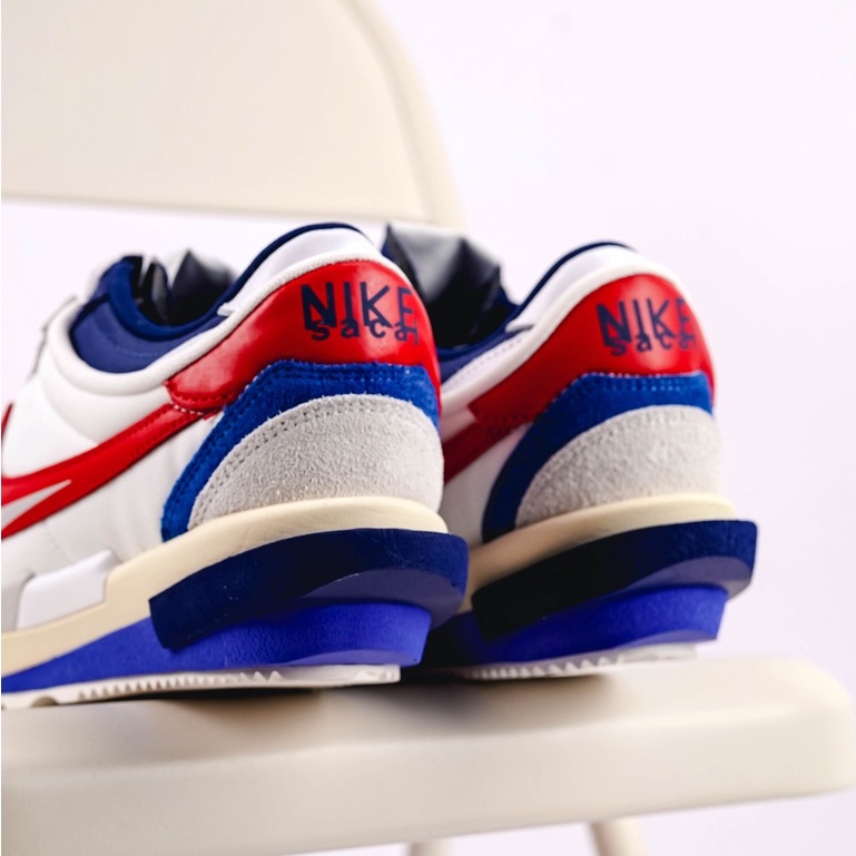 Cortez Sacai White University Red Blue