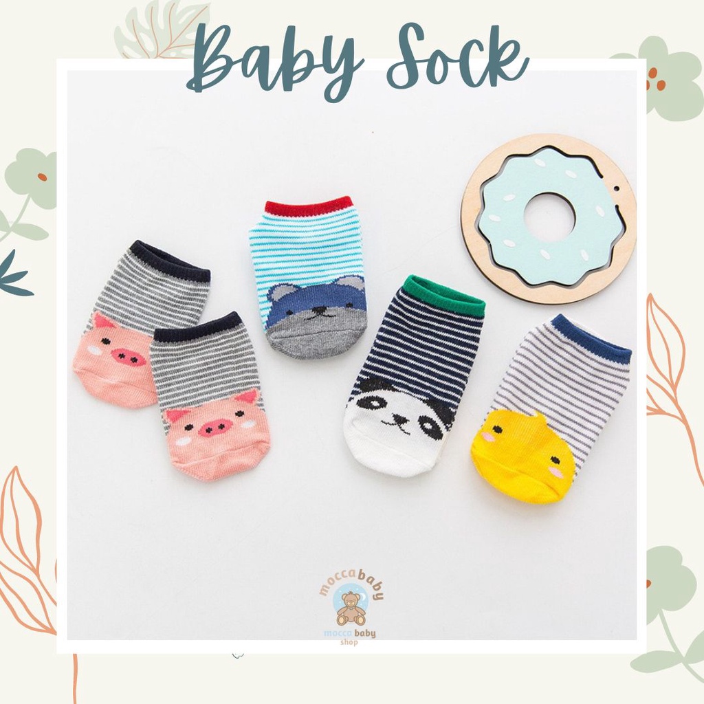 MBSS Kaus kaki anak bayi non-slip kaos kaki katun/ baby socks / NICE PETS