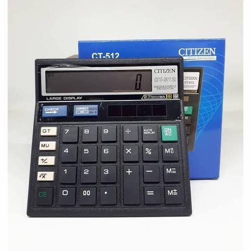 

MURAH Kalkulator Citizen CT 512 (12 Digit )