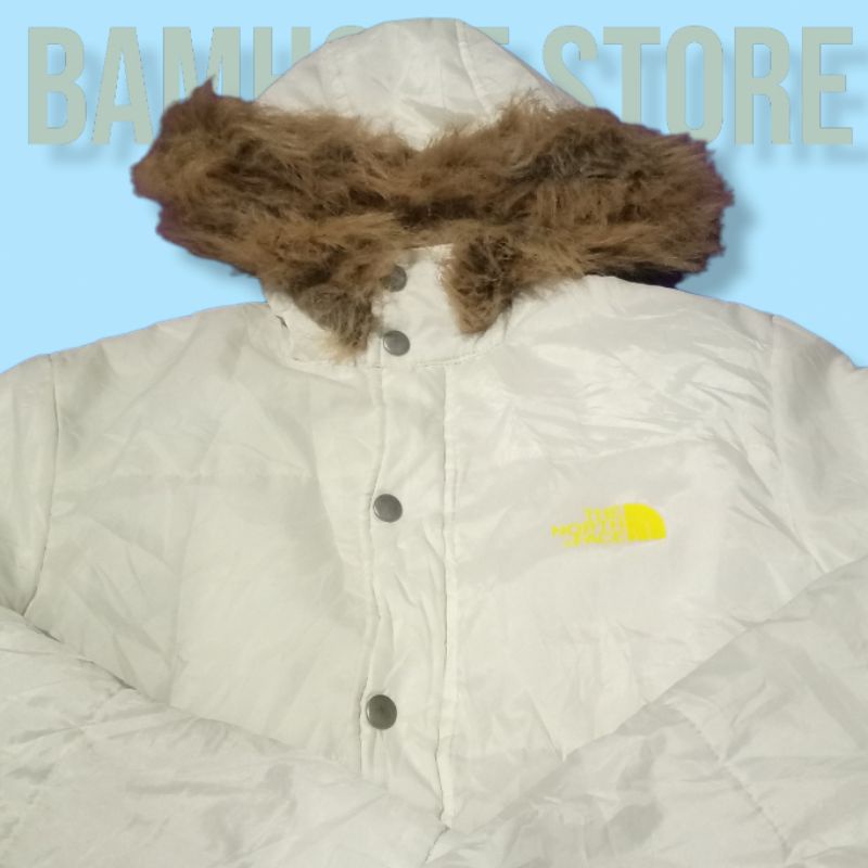 Jacket gelembung Tnf thrift