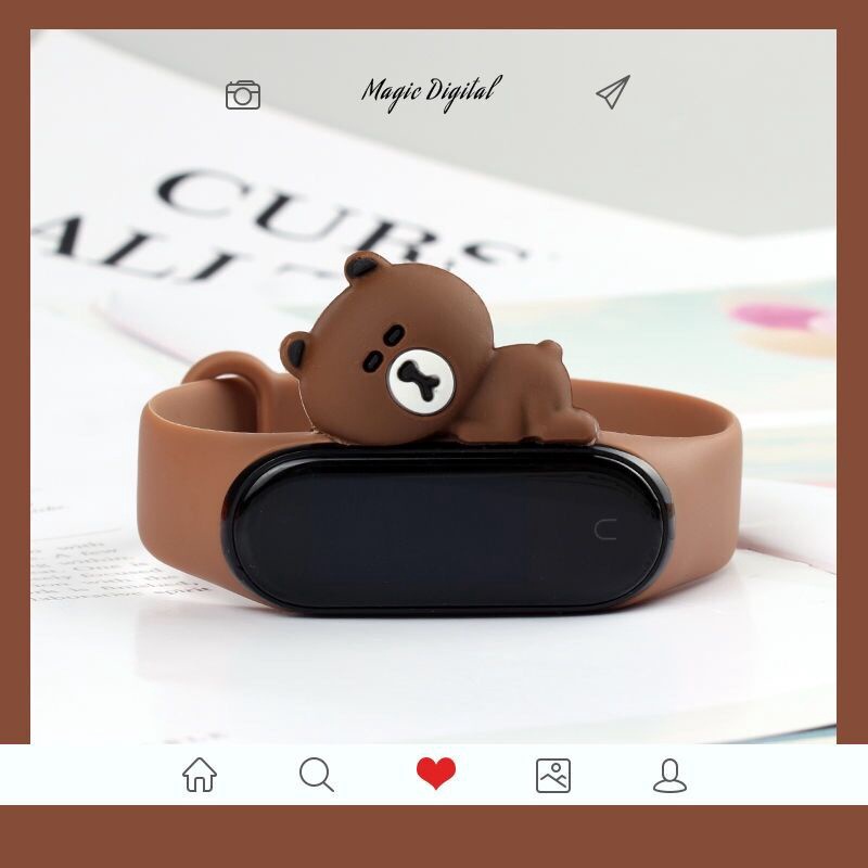 Cartoon Strap Xiaomi Band Mi Band 3 4 5 6 Cute Soft Strap M6 M7 Smartwatch Replacement Band