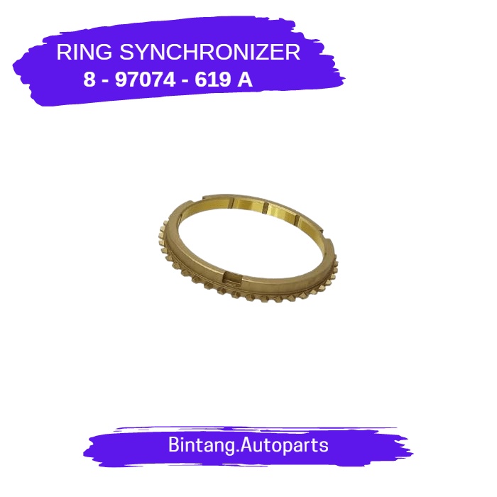 Ring Synchronizer - Bison / NHR - 55 / NKR - 58 [ 8 - 97074 - 619 A ]