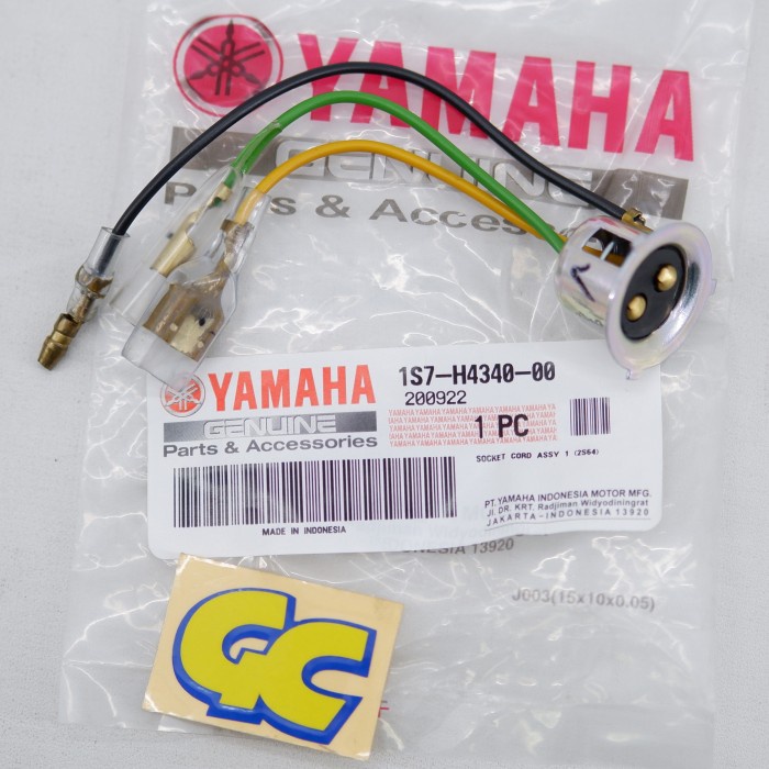 Fitting Lampu / Socket Lampu Depan Mio, Vega, Soul Gt, M3, Jupiter Mx