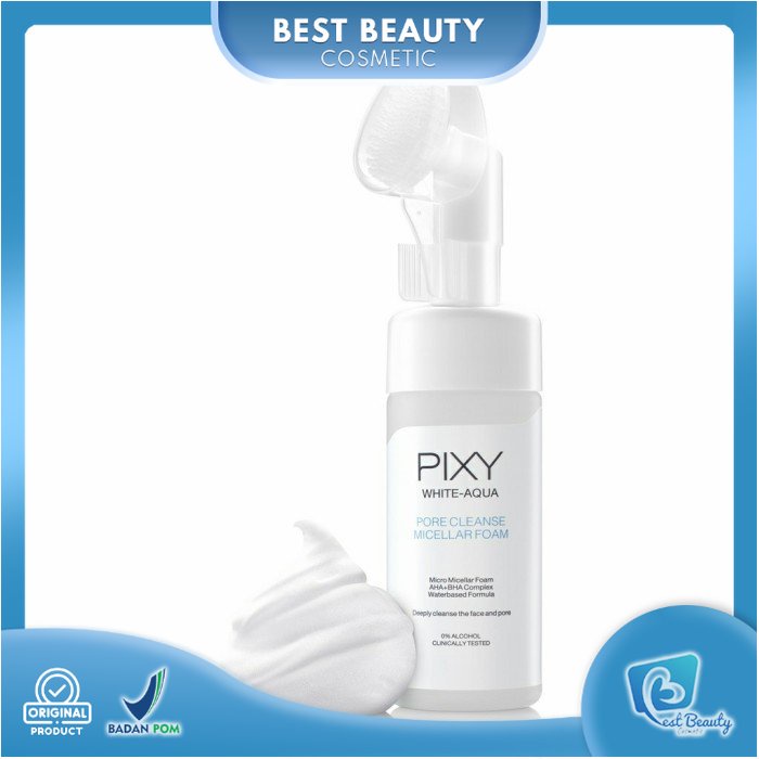 ★ BB ★ PIXY White Aqua Pore Cleanse Micellar Foam