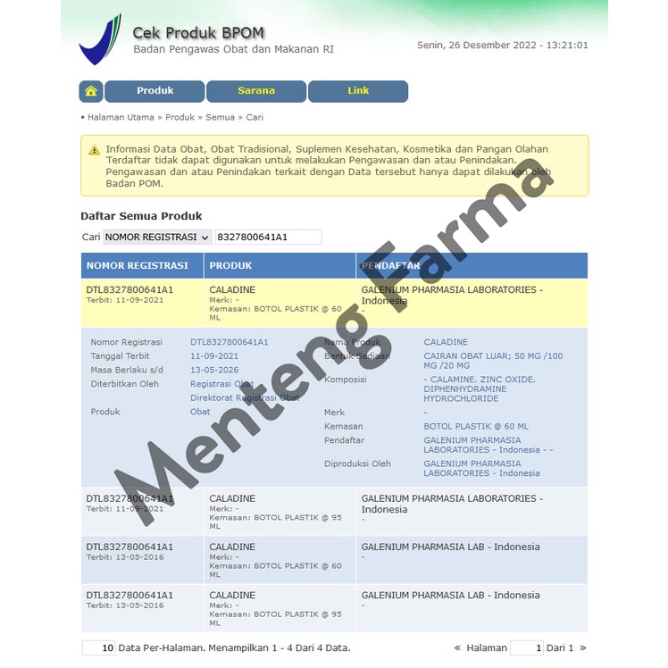 Caladine Lotion - Meredakan Kulit Gatal Alergi dan Biang Keringat