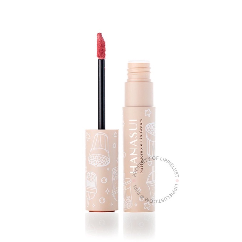 Hanasui Mattedorable LipCream Boba Edition Lip Cream Hanasui