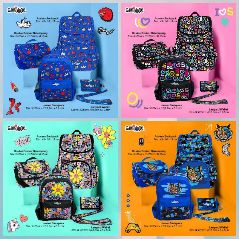 Tas smiggle/Tas ransel Smiggle/Smiggle backpack