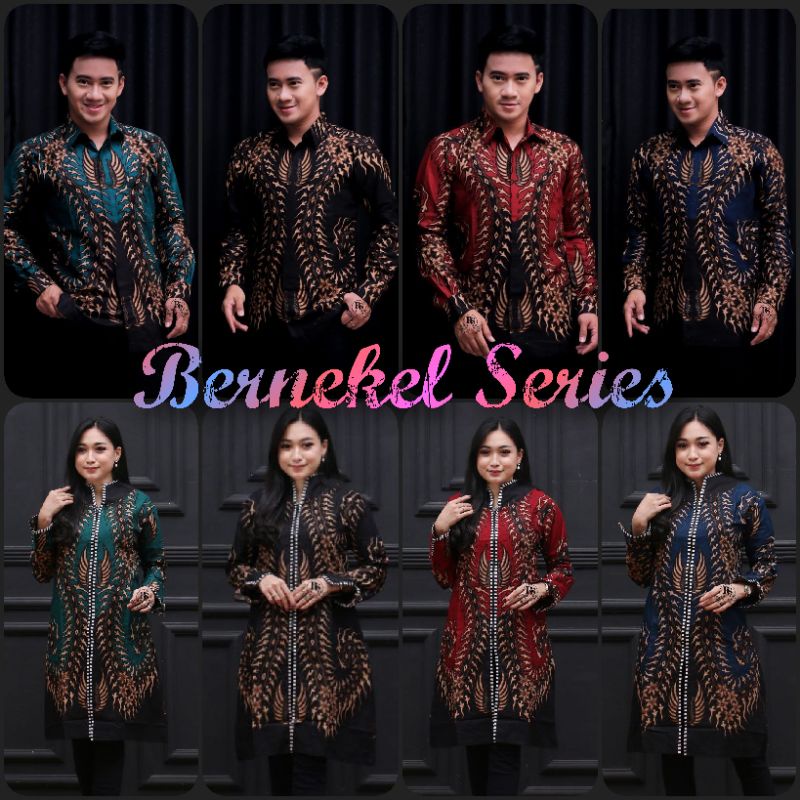 Baju Batik Coupel Tunik Moderen Terbaru RESELTING Depan Busui M L XL XXL Bahan Katun