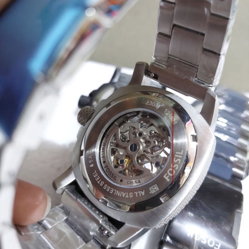 Jam Tangan  Automatic Pria / Jam Tangan Pria Otomatis Tanpa Baterai Free Box Kancing