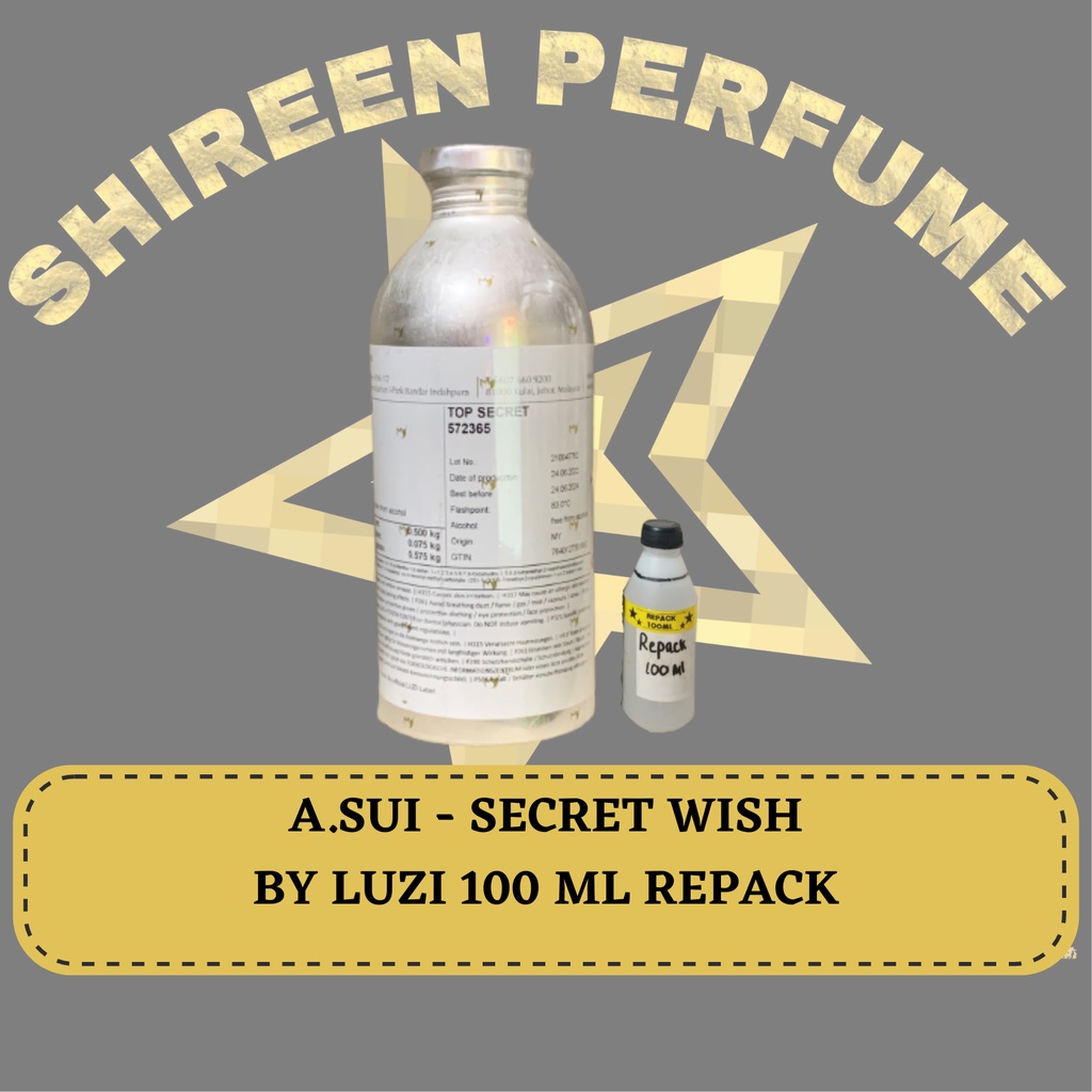 TOP SECRET BY LUZI 100 ML REPACK