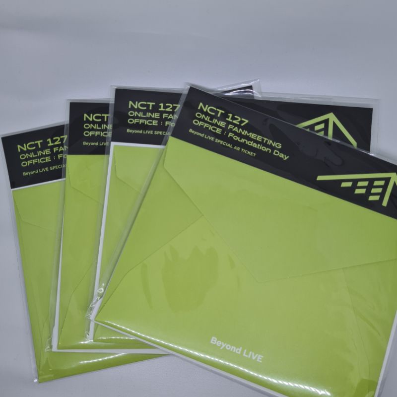 CLEARANCE SALE AR TICKET SEALED NCT 127 FOUNDATION DAY MARK JUNGWOO TAEIL YUTA