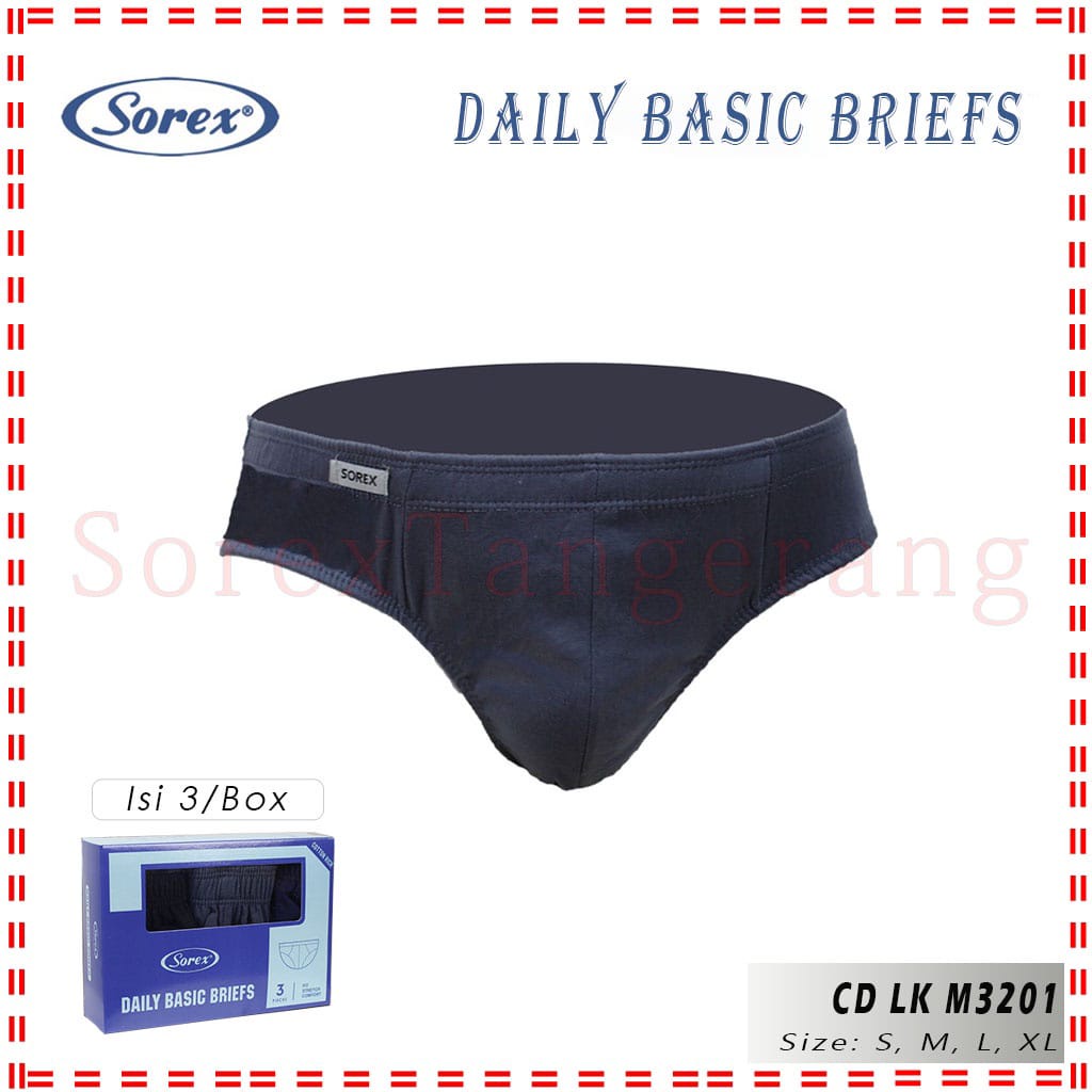 CD Pria Sorex Daily Basic Briefs M 3201