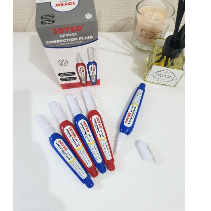 

Super Murah (12pc) tipex JOYKO mini kecil CF-P235/correction fluid/tip-ex pen mini