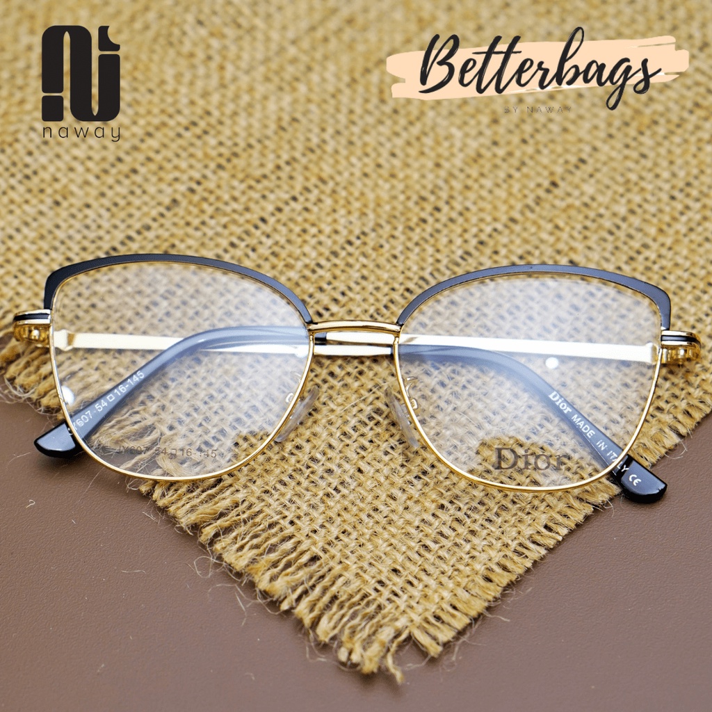 Frame Kacamata Model Korean Cat eye Wanita JY-607