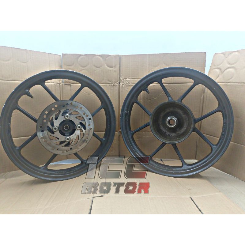 Velg Depan Belakang Asli Ori AHM 100% Honda Genio Beat Led Street Eco Tahun 2020 Original Honda