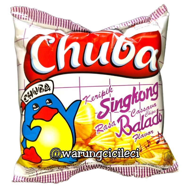 

CHUBA - KERIPIK SINGKONG - RASA BALADO 12g