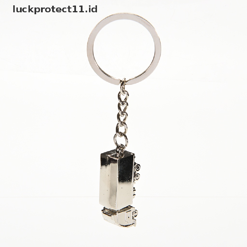 /Fashion Hot// Fashion// Truk Baru Keyring Simulasi Mini Logam Kunci Cincin Gantungan Kunci 3D Lucu Kreatif Hadiah.