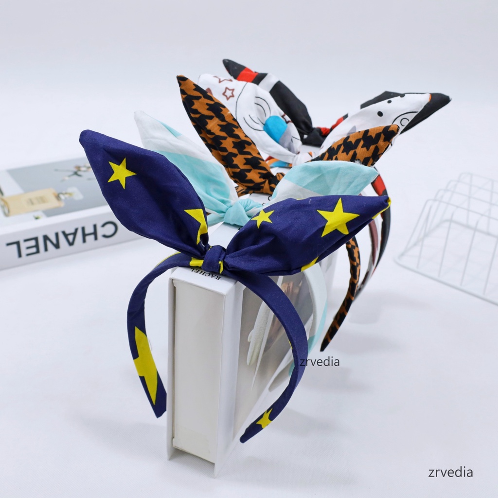 Bando Conny - Pita Rambut Lucu Wanita Aksesoris Murah / Bandana Anak Perempuan Korea Style Kiosbalitaaprillia