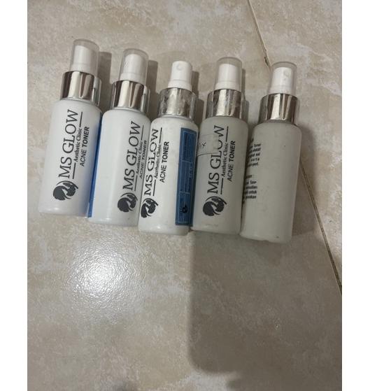 

オ Pot / Botol Kemasan Kosong + Kardus Ada Sisa Sisanya MS glow ❄