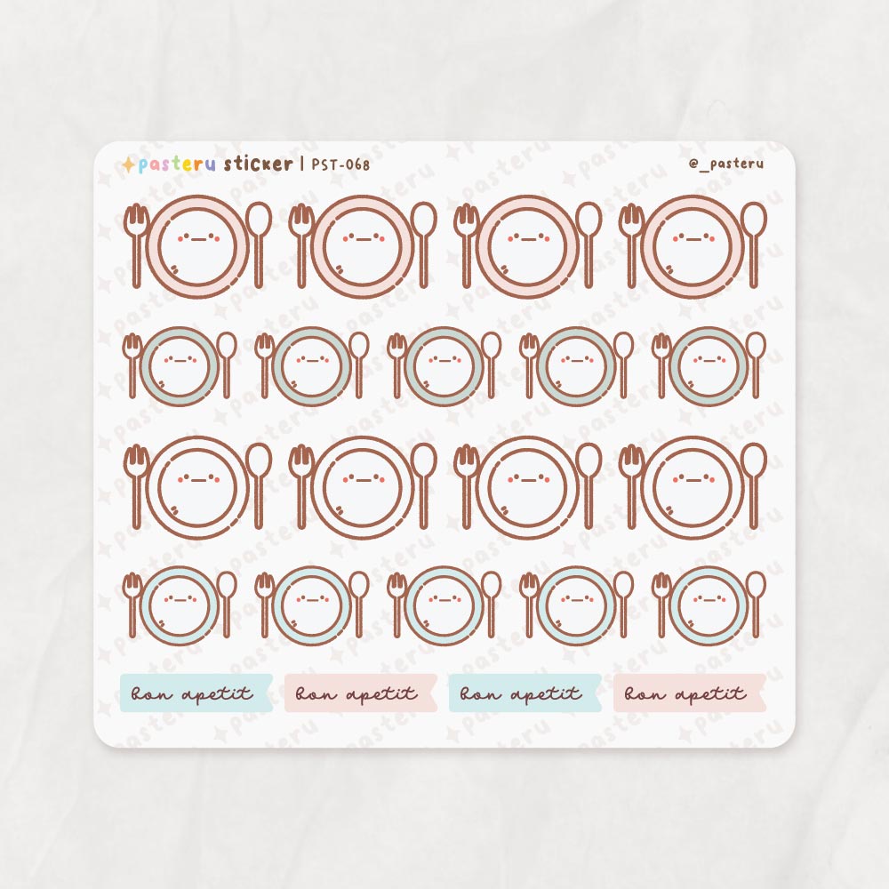 

Meal Prep | Pasteru Planner Bujo Sticker