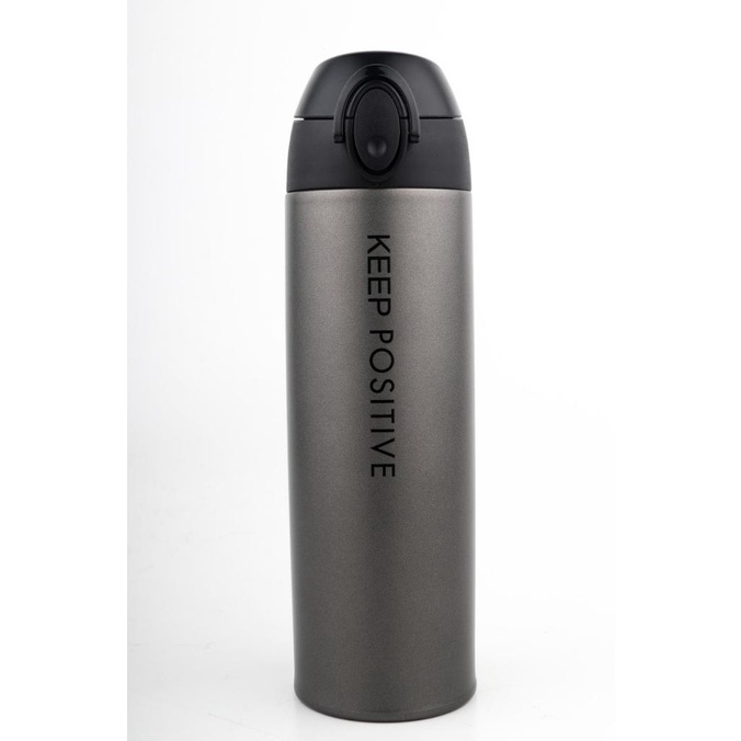Promo Brighton Vacum Flask Tumbler [Termos Air] 500ml Silver Grey GMG8901