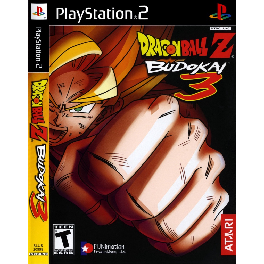 KASET DVD GAME PS2: DRAGON BALL Z BUDOKAI 3
