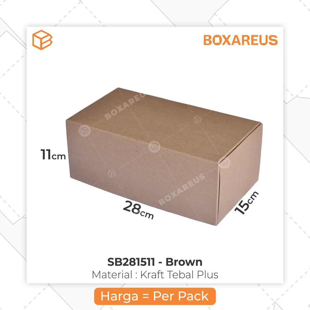 Shoe Box Box Sepatu Packaging Kotak Sepatu | SB281511 (10pc)