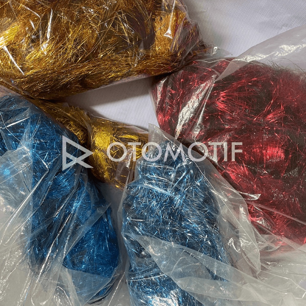 SERAT CARBON FORGED CHOPPED / CAMPURAN WARNA CARBON FORGED / CARBON FORGED WARNA / ISI HAMPERS