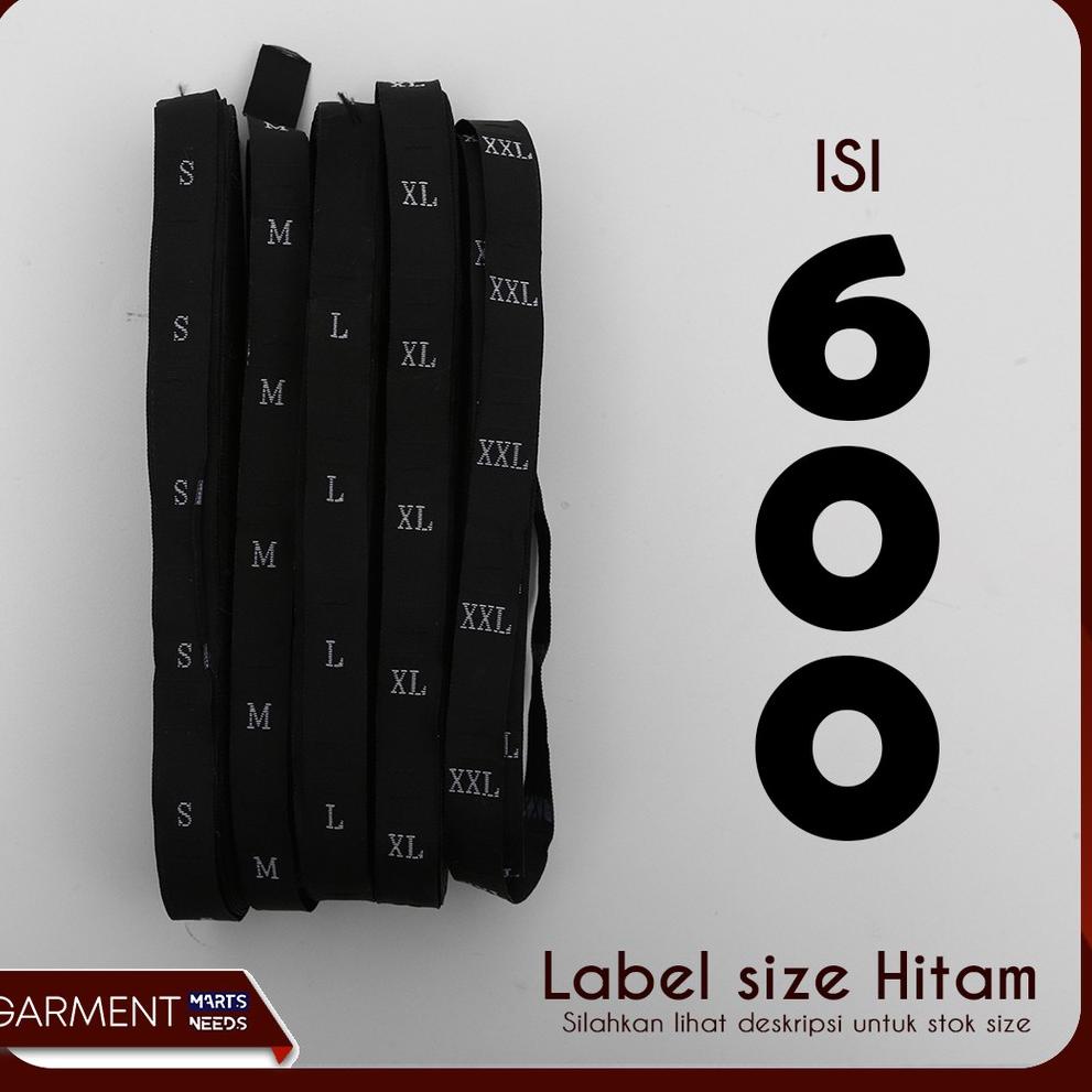 

テ LABEL SIZE BORDIR HITAM ISI 600 PCS へ