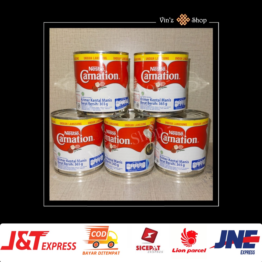 

CARNATION SUSU KENTAL MANIS KALENG / KRIMER KENTAL MANIS CARNATION 370 g