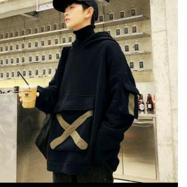 Termurah Hoodie Pria Oversize Casual Sweatshirt