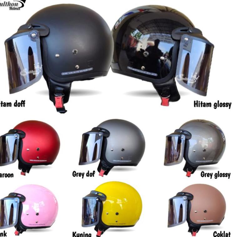 ㅷ Helm Bogo Polos HRK Dewasa Wanita cewek cowok ヴ