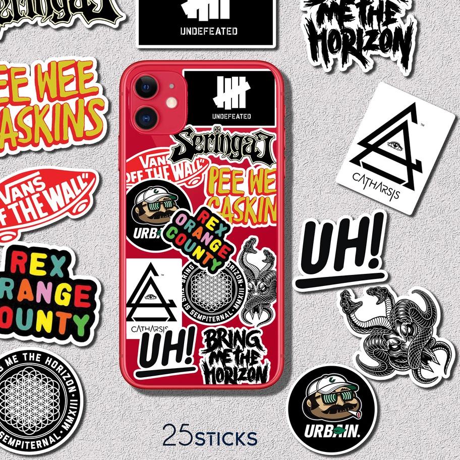 

ポ DISTRO Sticker Aesthetic Handphone Laptop ウ