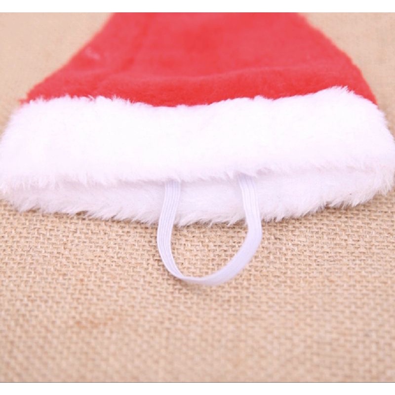 LIMITED STOCK ! TOPI NATAL SANTA CLAUS Untuk Anjing/Kucing/Kelinci Pet Puppy kitten