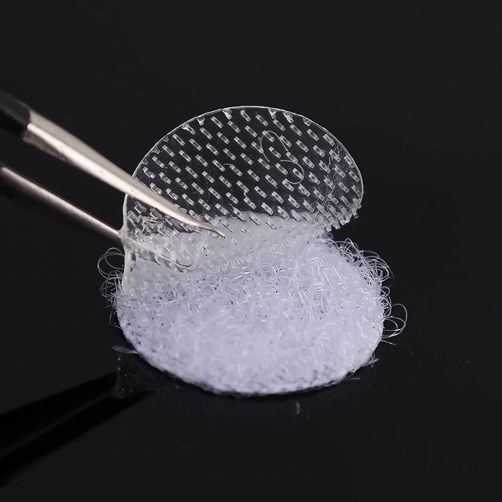 Untuk Kelas Kantor Rumah Dua Sisi Nilon Tape Putih Hitam Bulat Hook Loop Boob Tape Lem Kuat Self Adhesive Fastener Tape Dots10 /15 /20 Stiker Dots Tape Perekat