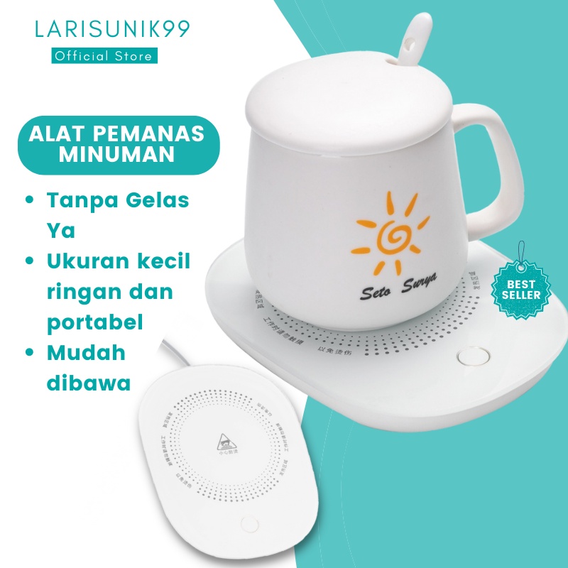 ALAT PEMANAS KOPI MINUMAN SUSU ELECTRIC WARMER BOTTLE PORTABLE